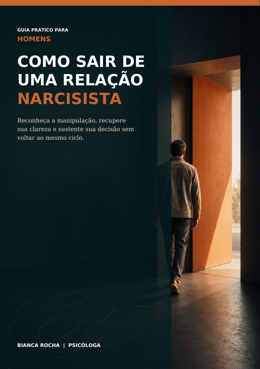 Capa do Guia Prático para Homens: Como Sair de uma Relação Narcisista